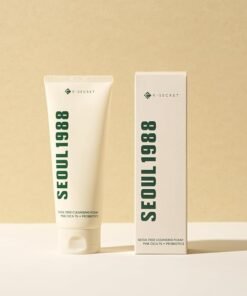 K-SECRET Cleansing Foam, Seoul 1988, Pine Cica 1%, Probiotics, 150ml