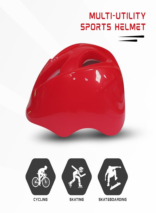 ENDLESS EL1026 Multi-Utility Sports Helmet for Cycling, Skating, and Skateboarding – Features High-Density EPS (Thermocol) and Adjustable Strap for Best Fit – Free Size – Made from ABS and EPS - Image 2