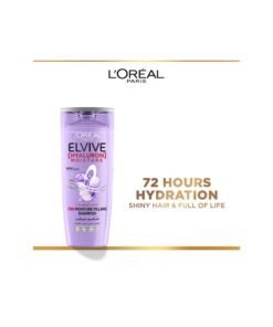 L'OREAL PARIS Elvive Hyaluron Moisture Filling Shampoo Replumps Hair With 72H Of Hydration 600ml