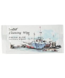 Travelwell Makeup Remover Wipes Individually Wrapped Natural Fresh Aloe Travel Packs Elderly Bathing Cleansing Wipes 500 Count Per Package Travel Size Toiletries Hotel Toiletries Bulk Set