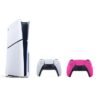 Sony PlayStation 5 Slim Console Disc Version With Extra Pink Controller
