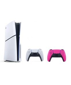Sony PlayStation 5 Slim Console Disc Version With Extra Pink Controller