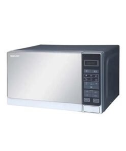 SHARP Microwave Oven With 6 Auto Cooking Menu 20 L 800 W R-20MT(S) Silver/Grey