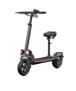 Winner Sky Enhanced E10 Foldable Electric Scooter – 1200W Motor, 48V 13Ah Battery, Anti-Theft Security, Extra Smooth Ride – Red