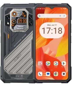 Cubot KingKong X Rugged Smart Phone 5G Android 14 16GB+256GB 2.4K 6.58-inch FHD+IPS Display Dual SIM 32MP+100MP Camera 10200mAh Battery NFC/ Fingerprint/ OTG Black