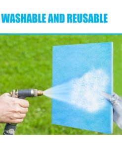 Reusable Air Filter Washable Replacement AC Filter Polyester Conditioning Ventilation System, Compatible with Most Air Conditioning Furnace HVAC Vents (12 Inches x 10 Ft) - Image 3