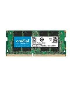 crucial DDR4 SODIMM Memory Module, 3200MHz Clock Speed, 22-22-22 Timings, Unbuffered, 1.2V Memory Voltage, 22 CAS Latency | CB16GS3200 16 GB