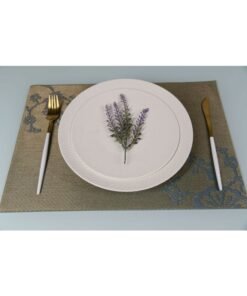 Hotel Supplies Western Table Mat Bowl Mat Waterproof PVC Table Mat European Printing Non-slip Anti-scalding Insulation Mat Wholesale-Color:SPH-68