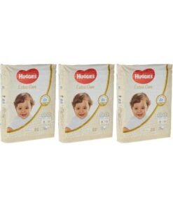 Huggies Extra Care, Size 4, 8 -14 kg, Super Mega Pack, 204 Diapers