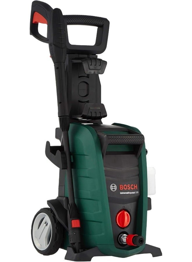 BOSCH UniversalAquatak 125 High-Pressure Washer, Portable Power Cleaner for Car, Patio & Garden; Quick-Connect, Compact & Lightweight for Home Outdoor Cleaning