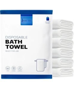 CHU DAI 10 pack Disposable Bath Towels 70*140cm - Disposable Towels - Body Towel  Gym Camping Glamping Essentials Travel Towels With independent packaging