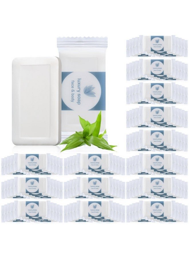 Kacctyen 200 Pcs 0.35oz Mini Bar Soap Bulk Travel Soap Individually Wrapped Bulk Hand Soap Hotel Soap Bars Travel Size Toiletries for Vacation Hospitality Guest Bathroom Rentals