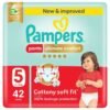 Pampers Ultimate Comfort Size 5 Pants Diapers 12-18 Kg 42 Count