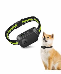 SYOSI Rechargeable Dog Bark Collar with Beep Vibration and Shock, Anti Barking Collar for Small Medium Large Dogs, Humane Dog Training Device with 5 Adjustable Sensitivity Levels