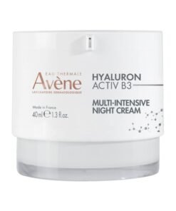 AVENE Hyaluron Activ B3 - Multi-Intensive Night Cream - Visibly Firming - Reduces Appearance of Wrinkles - With Pure Hyaluronic Acid - 97% Natural-Origin Ingredients - Vegan - Ageing Skin White 40ml