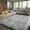 CHU DAI Luxury Large Area Rug Hotel Grade Ultra Soft Plush Fuzzy Non-Slip Carpets for Nursery  Living Room Bedroom Hypoallergenic Baby Safe