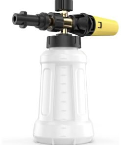 Oasisgalore Snow Foam Lance for Karcher K2 K3 K4 K5 K6 K7 Pressure Washer,1000ML Replacement Foam Cannon Upgraded Connect & Power Thick Foam Dispensal Adjustable Spray Nozzle, High Pressure Car Wash Gun Accessory