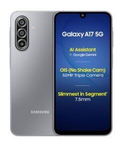 Samsung Galaxy A17 5G Gray (8GB RAM / 256 GB Storage) Android Smartphone | 6x OS Upgrades, Large Display, 50MP OIS Camera | International Version