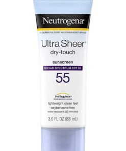 Neutrogena Ultra Sheer Broad Spectrum Sunscreen SPF55 3Fluid Ounce