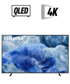 Samsung 65 Inch QLED TV, Q8F, 4K, Q4 AI Processor, 100% Color Volume with Quantum Dot, AirSlim, Endless Free Content,  Vision AI Smart TV, QA65Q8FAAUXZN (2025 - UAE Version) Q8F BLACK