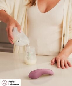 Alternative view of Momcozy Kneading Lactation Massager with Heat, 3-in-1 Real-Like Massage for Relieve Clogged Ducts, Breast Massager Warming for Breastfeeding, Improve Milk Flow, Dusty Rose