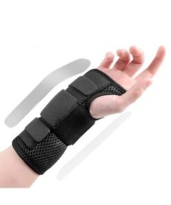 Carpal Tunnel Wrist Brace Night Support with Splints for Left and Right Hand, Hand Brace for Arthritis, Tendonitis, Sprain, Injuries, Wrist Pain Relief, Adjustable and Breathable(2pcs,M)