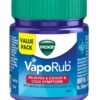 Vicks VapoRub Cough & Cold Relief Ointment with Menthol, Camphor & Eucalyptus – 50g ( 3 packs)