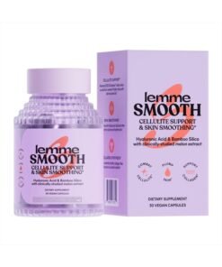 Lemme Smooth Anti Cellulite Capsules for Women, Smooth Legs & Thighs, Reduce Cellulite & Crepey Skin w/Clinically Studied SOD & Silica (1 Month Supply 30 ct)