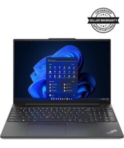 Lenovo (Upgraded Version) Thinkpad E16 Business Laptop With 16-Inch FHD Display, Core i7-1355U Processor/16GB RAM/1TB SSD/Intel Iris Xe Graphics/Windows 11  ‎Graphite English ‎Graphite Black