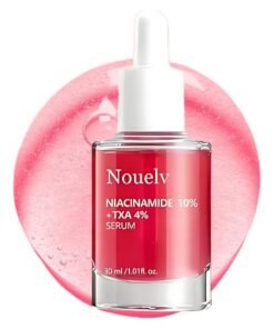 Nouelv 10% Niacinamide Serum + 4% Tranexamic Acid Serum – Brightening & Dark Spot Corrector | Pore Minimizer & Oil Control | Niacinamide for Hyperpigmentation & Even Skin Tone (30mL / 1.01 fl.oz.)