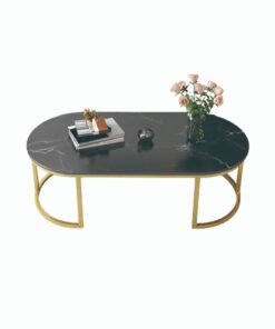 Sharpdo Modern Design Luxury Coffee Tables Living Room With Storage Round Marble Design Nightstands Wooden Mesas Bajas Home Furniture 100*50*45cm