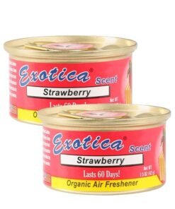 EXOTICA Organic Air Freshener Value Pack 2 count - Strawberry Scent