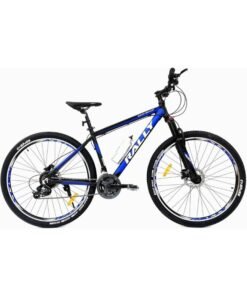 RALLY BICYCLE 29-Inch Mountain Bicycle | 29-Inch Wheel Size | Aluminum Frame | 24-Speed Gears | Hydraulic Disc Brakes | Front Suspension | Blue Color