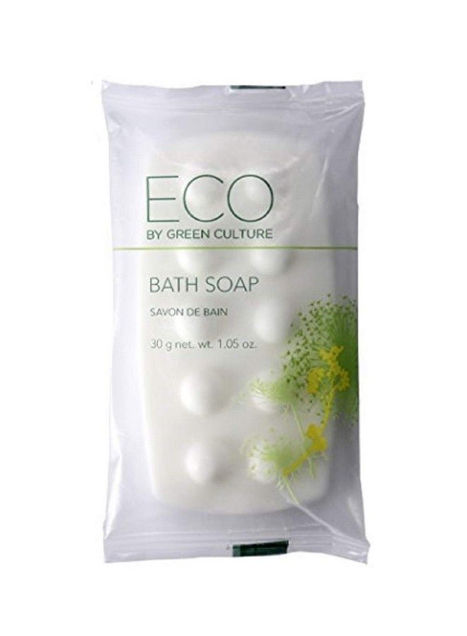 Eco by Green Culture Hotel Amenities Body Soap Bar 1 Oz (150 Pack)