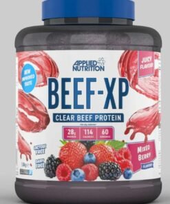 Applied Nutrition Beef-Xp Clear protein isolate (Mixed Berry flavour) 1.8 kg - 28g Protein, Lactose Free, Dairy free