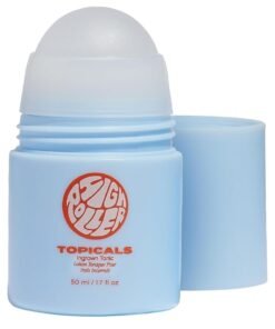TOPICALS High Roller Ingrown Hair Serum | Roll-on Tonic to Soothe and Calm Irritated Skin on Face, Armpits and Bikini Areas | Contains Salicylic and Glycolic Acid | Vegan and Cruelty-Free