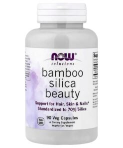 Now Foods Bamboo Silica Beauty - 90 Veg Capsules