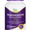 NBL Natural Magnesium Glycinate Chelate 200mg 120 Capsules 120 Capsules (200mg)