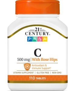 21st Century C 500 mg with Rose HIPS - 110 Tablets