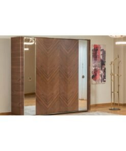 MK Kabbani Furniture Brown 6 Doors wardrobe