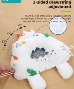 Alternative view of Bybeo Baby Nursing Pillow, Baby's Head Shaping Pillows, Infant Sleeping Pillow, Babies and Toddler Anti-Startle Bedding For Boys and Girls Kids Superhigh Quality