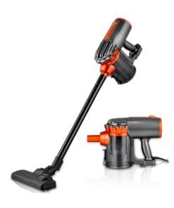 Joshberg Vacuum Cleaner,5M Corded Stick Vacuum,18000pa High Suction,600W 1.5L Large Capacity for Home, Hard Floor, Carpet,Bed,Car,GHA-585,Black