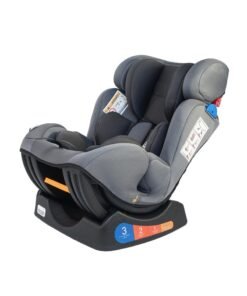 Moon Sumo Car Seat – Group 0/1/2 Convertible, Reclining Design for Ages 0 to 6 Years, Comfortable And Secure Baby Travel Gear – Grey