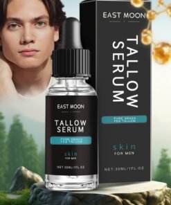 East Moon Tallow Serum Wrinkle Defense Tallow Balm Spray Beef Tallow Skin Care Oil Natural Tallow Face Moisturizer Anti Aging Firming Skin Young Elastic Moisturizing Translucent Essence