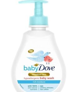 Baby Dove Rich Moisture Baby Lotion 200 ml Gentle Baby Lotion for Baby's Soft Skin Body Lotion for Kids Hypoallergenic No Sulphates No Parabens   pack 2