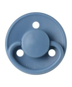 Mininor Round Pacifier Silicone 0M Blue Whale