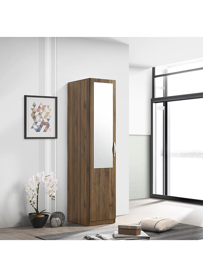 Home Box Kulltorp Plus 1-Door Wardrobe with Mirror 52 x 182 x 40 cm