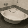 Dalia acrylic corner bathtub sizes 160x160cm 165x165cm