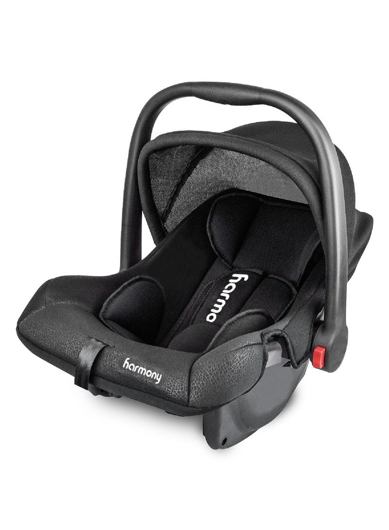 Harmony Finley Infant Car Seat | Rear-Facing Group 0+ | Birth to 13 kg | 5-Point Harness | ECE Certified | Canopy & Carry Handle