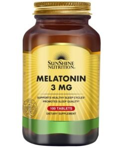 SUNSHINE NUTRITION Melatonin 3Mg 100 Tablets